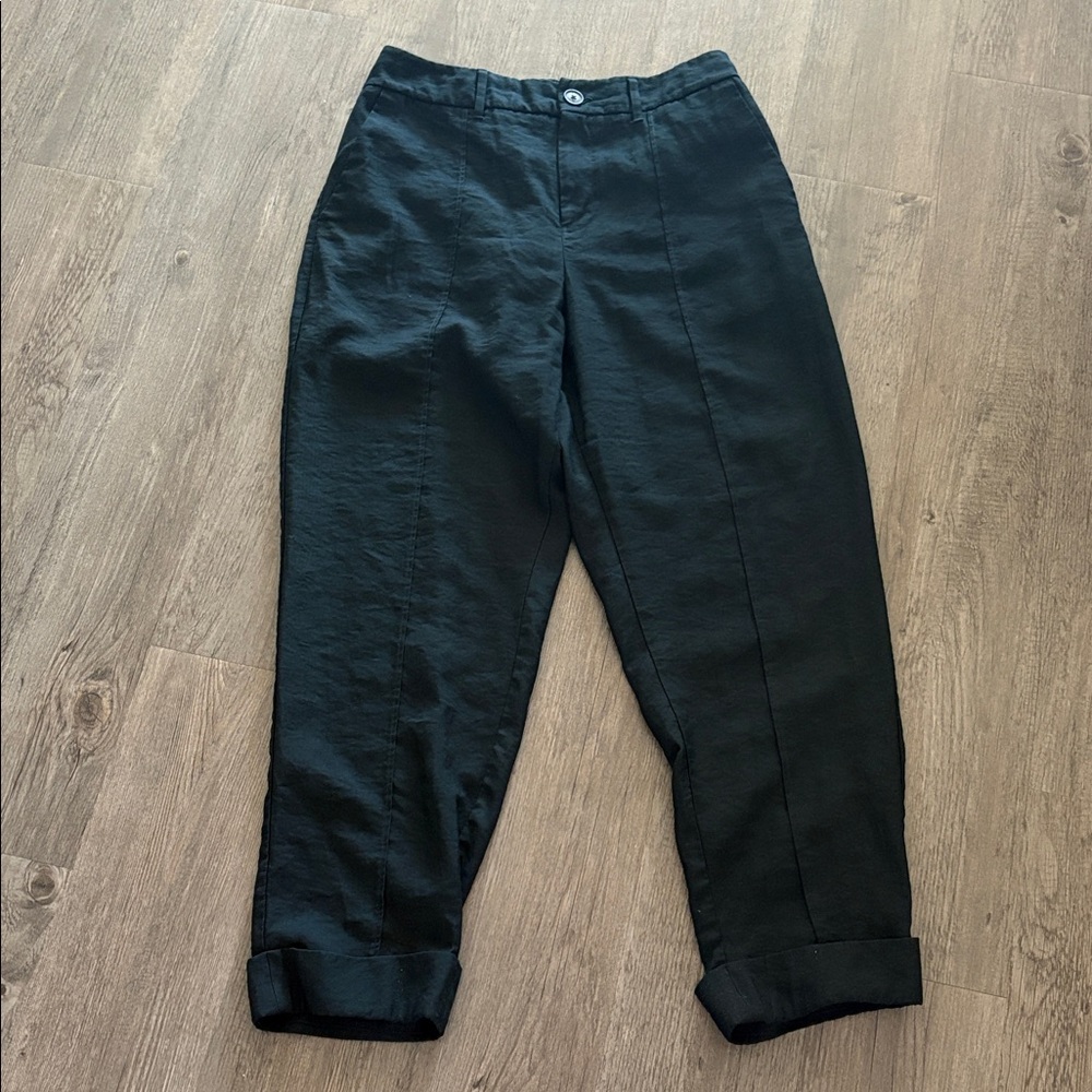 A New Day High Rise Pintuck Ankle Pants
